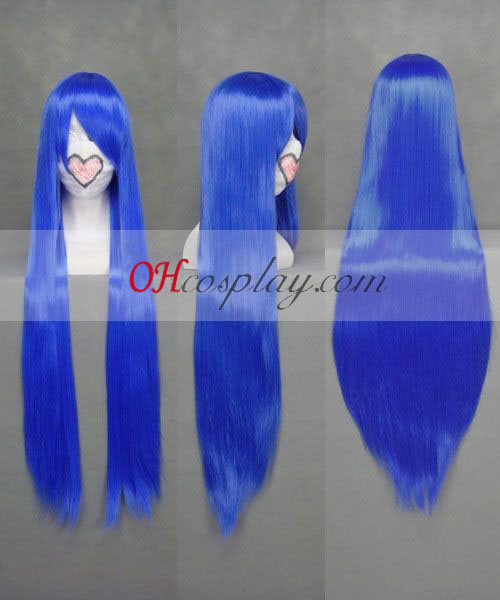 Touhou Project Hinanawi Tenshi Blue Cosplay Wig