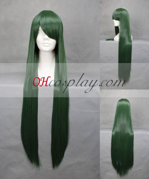 Touhou Project Mima Verde Escuro Cosplay peruca
