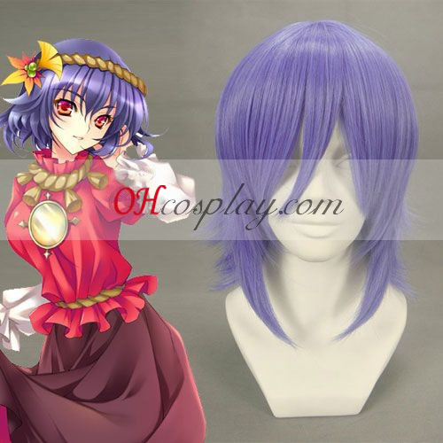 Touhou Project Yasaka Kanako Light Purple Cosplay Wig