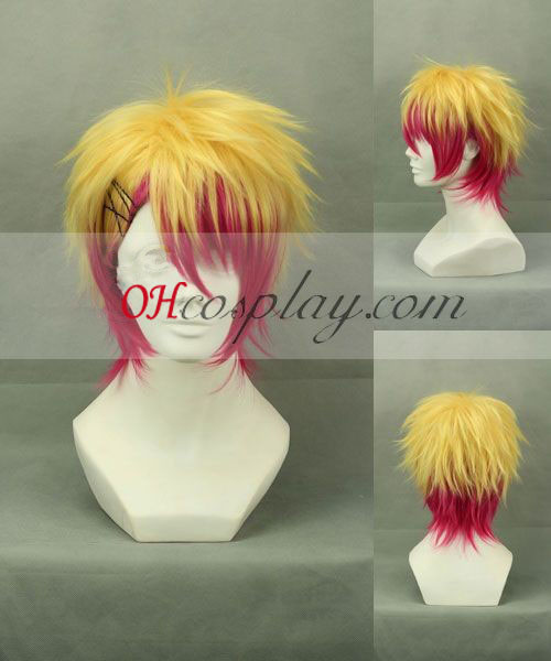 Uta no Prince-sama Syo Kurusu Yellow&Red Cosplay Wig