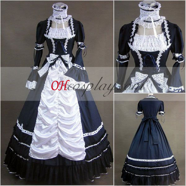 Mazarine Long Sleeve Gothic Lolita Dress Cosplay Cute