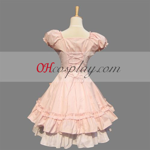 Розово готските Лолита рокля