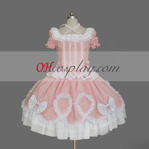 Pink Gothic Lolita Dress Sale Halloween Cosplay