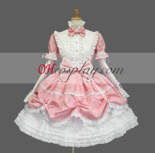 Pink Gothic Lolita vestido