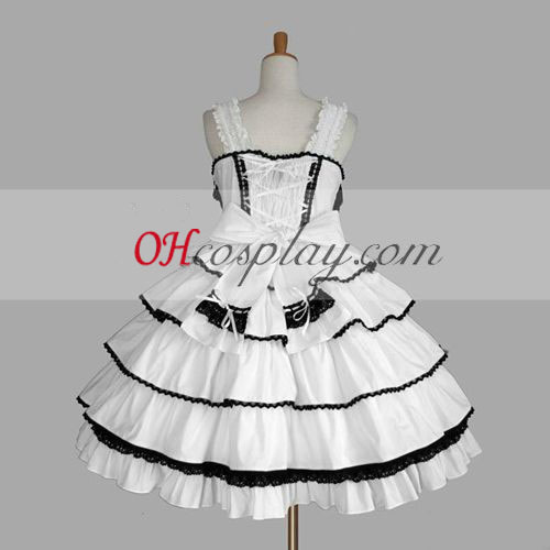 Fehér Gothic Lolita öltözet