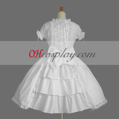 White Gothic Lolita Dress Cheap Dresses