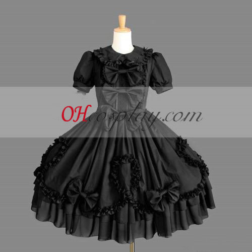 Black Gothic Lolita Dress Sale Halloween Cosplay