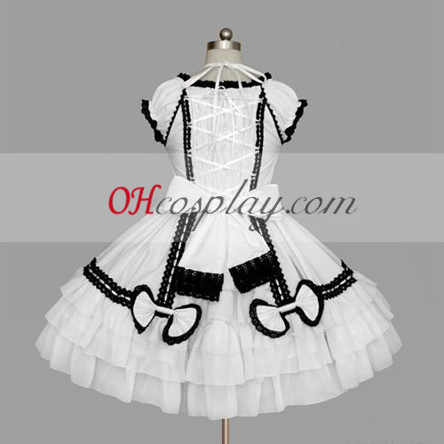 White Gothic Lolita Dress Online Gowns