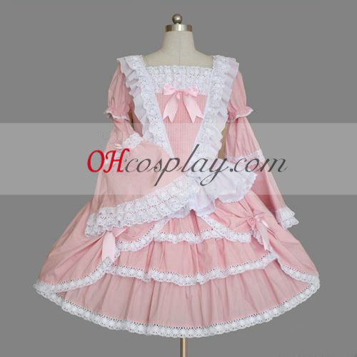 Pink Gothic Lolita Dress CosplayMade