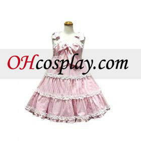 Bue prinsesse kjole Lolita Cosplay kostyme