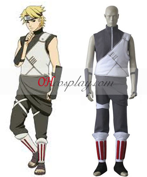 Naruto Shippuuden åska Village C Cosplay Kostym