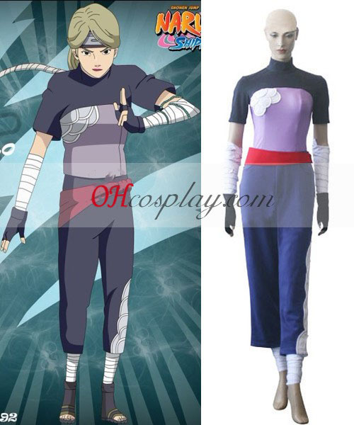 Naruto Two-Tailed Cat Yugito Nii Cosplay Costume