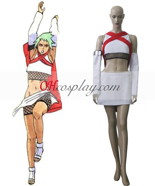 Naruto Shippuuden Seven-Tailed Horned Beetle Fu Cosplay Costume