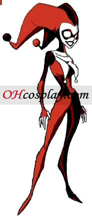 Harley Quinn cosplay traje de Batman