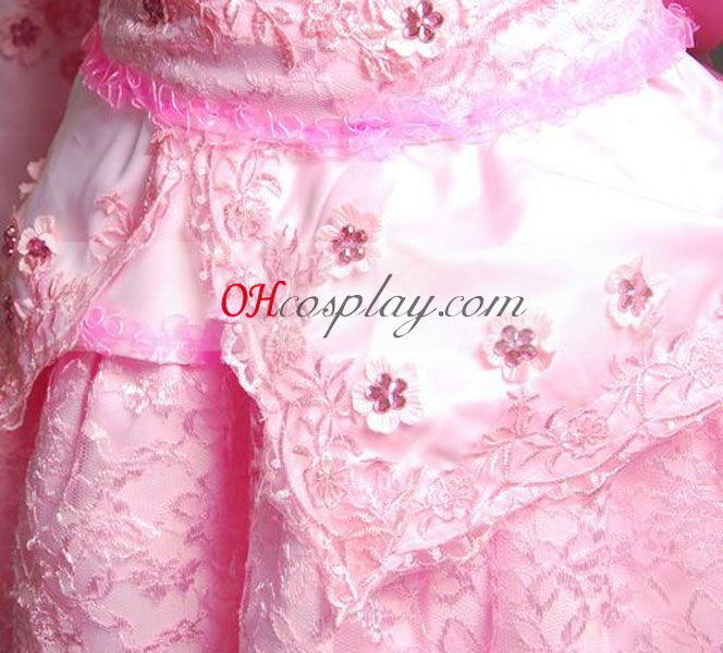 Od Yamahe Metallic Miku roza Kimono Cosplay Costume-Advanced po meri