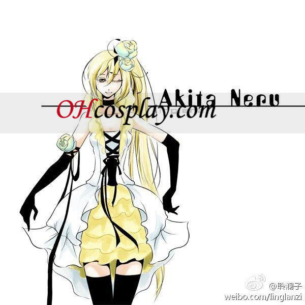 Vocaloid Akita Neru Camellia Cosplay Costume