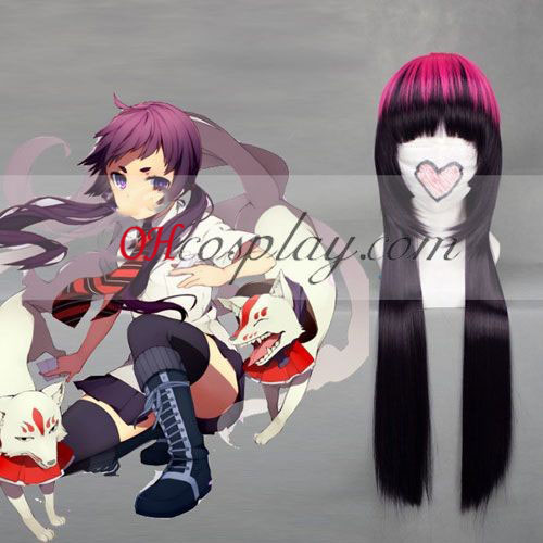 Ao № Exorcist Kamiki Izumo червено Cosplay Wig