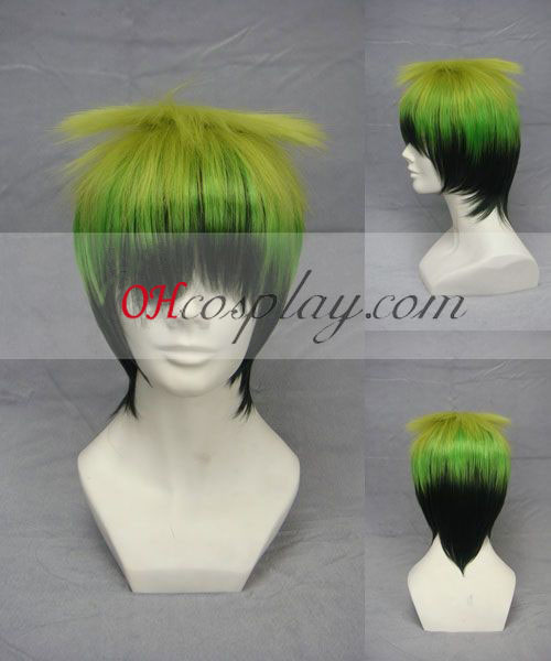 Ao no Exorcist Amaimon Green Cosplay Wig