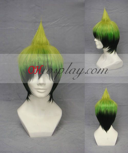 Ao № Exorcist Amaimon зелена Cosplay Wig