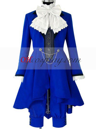 Black Butler Ciel Phantomhive Blue Cosplay Costume