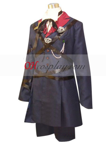 Mayordomo Negro Ciel Phantomhive Cinturón cosplay uniforme
