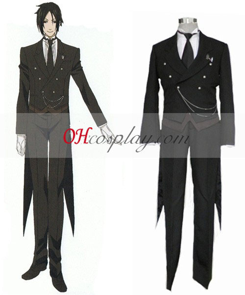 Black Butler Sebastian Michaelis Cosplay Costume Australia