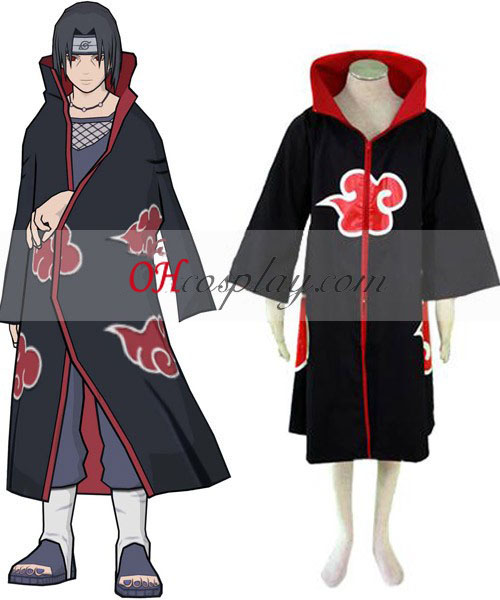Naruto Akatsuki Coat Cosplay Costume