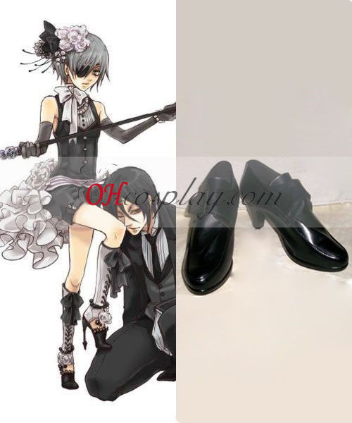 Black Butler Ciel Costume Carnaval Cosplay Chaussures Femme