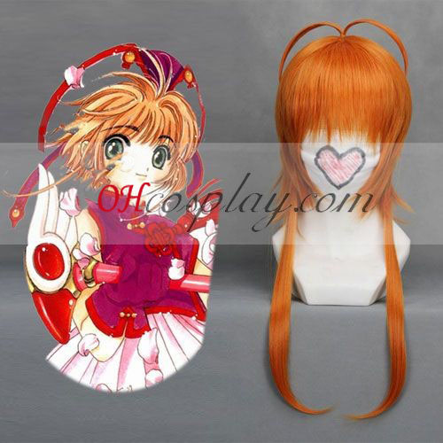 Card Captor Sakura Sakura Orange Cosplay Wig