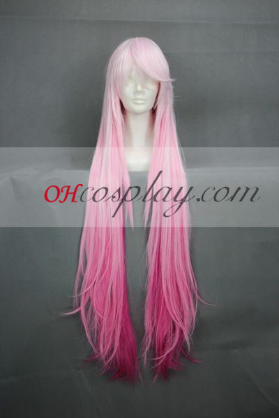 Guitly Crown Yuzuriha Inori Pink Cosplay Long Wig