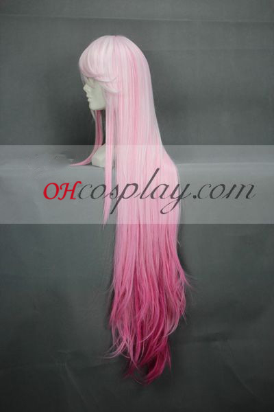 Guitly Crown Yuzuriha Inori Pink Cosplay Long Wig