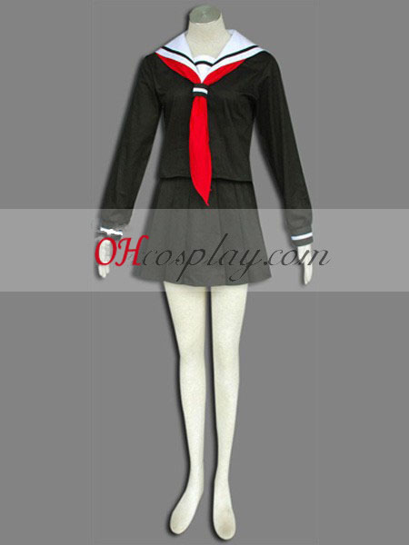 Hell Girl Enma Ai Black Uniform Cosplay Costume