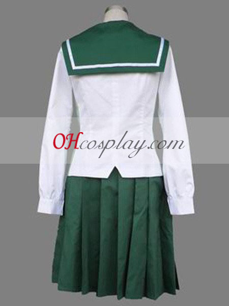 High School of the Dead Busujima Saeko School Uniform Cosplay Costume