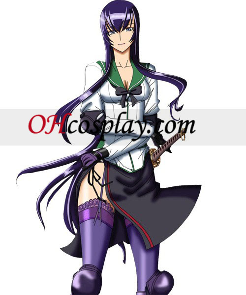 Highschool of the Dead Busujima Saeko Kampf Cosplay Kostüme