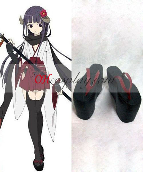Inu × Boku SS Ririchiyo Shirakiin Witch udklædning sko