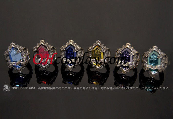 Katekyo Hitman Reborn Yamamoto Takeshi Cosplay Trattoria Vongola regn Ring - Premium Editon