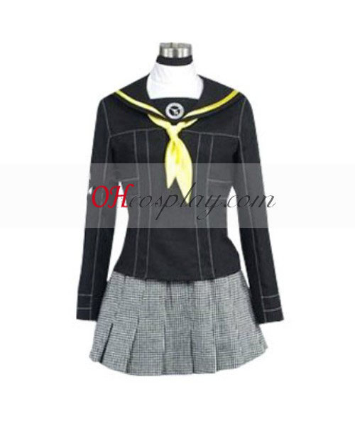Persona 4 Αύξηση Kujikawa σχολείο ενιαίο Κοστούμια Cosplay