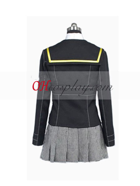 Persona 4 Rise Kujikawa escuela cosplay uniforme