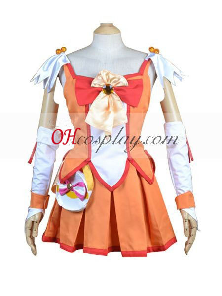 Pretty Cure Smile PreCure Hino Akane(Cure Sunny) Cosplay Costume
