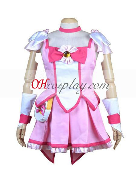 Pretty Cure Sonrisa PreCure Hoshizora Miyuki (Cure Happy) Traje Cosplay