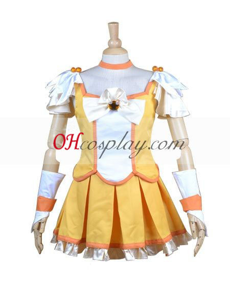 Pretty Cure Smile PreCure Kise Yayoi (Cure Peace) Cosplay Costume