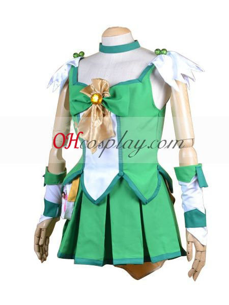 Pretty Cure Smile PreCure Midorikawa Nao (Cure March) Cosplay Costume