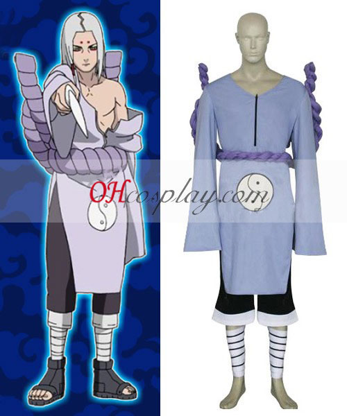 Naruto Kimimaro Kaguya Cosplay Costume