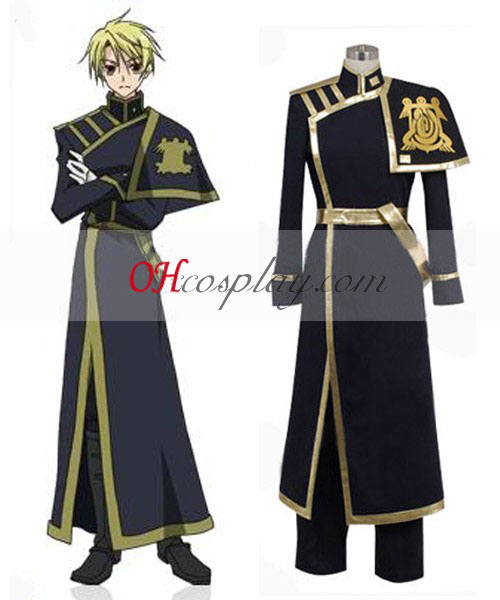 Uniforme 07-Ghost Konatsu Barsburg imperio cosplay uniforme