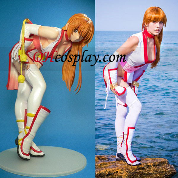 Dead or Alive Kasumi (White) Cosplay Costume
