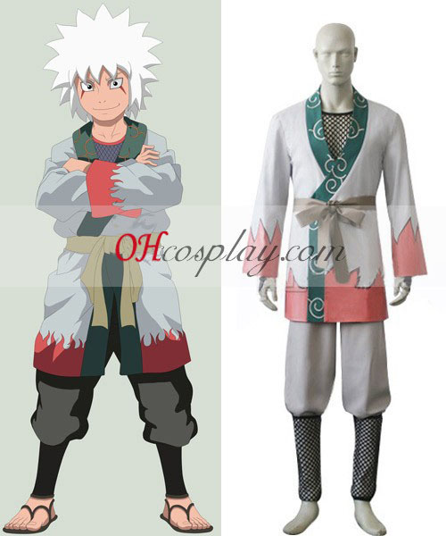Naruto Jiraiya Young Boy Cosplay Costume