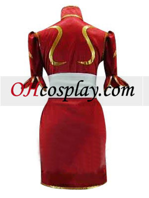 Street Fighter Chun Li red Cosplay Costume Australia