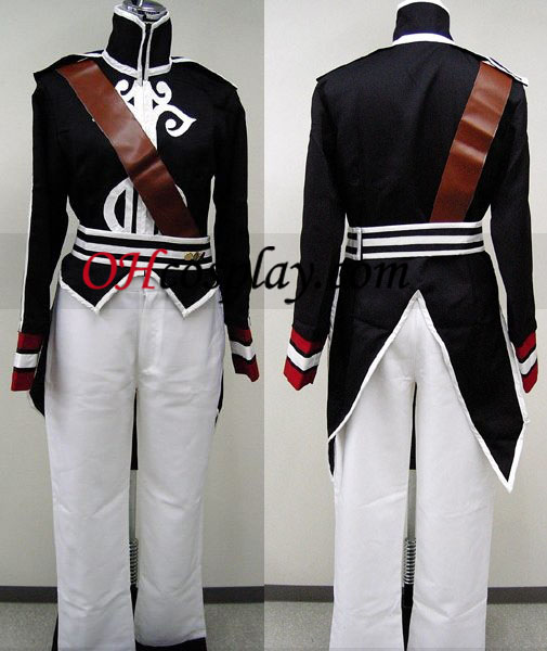 Luke Black Cosplay Costume from Tales of the Abyss