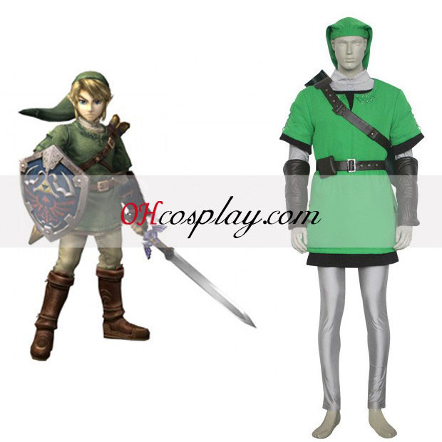 Легенда о Zelda Link анимэ Deluxe костюм