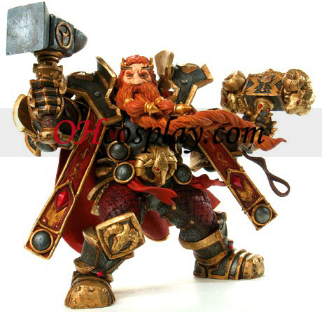 World of Warcraft DC Unlimited Series 6 Action Figure Magni Bronzebeard [Dwarven King]